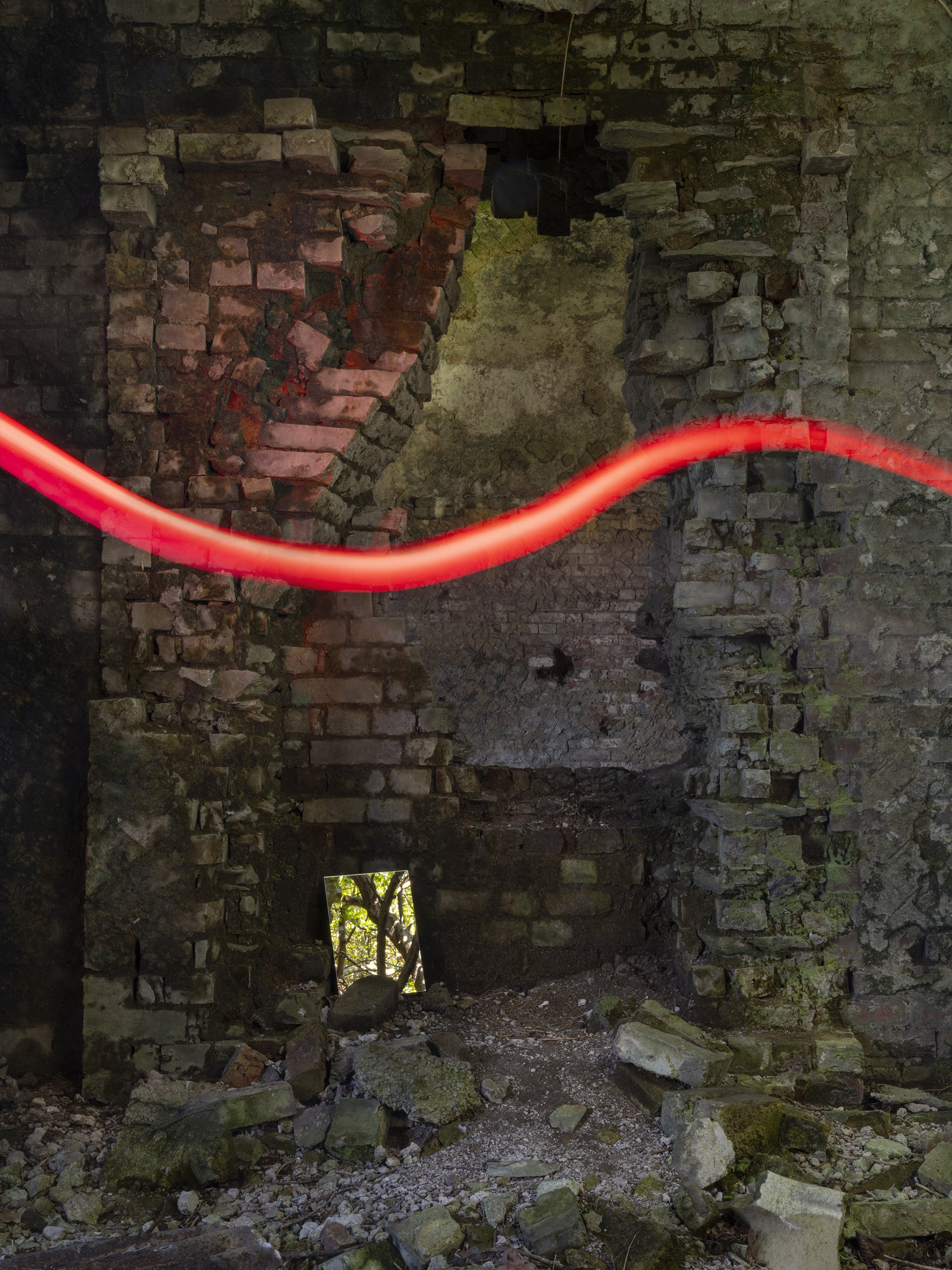   Red Specter, Spike Island , 2025 