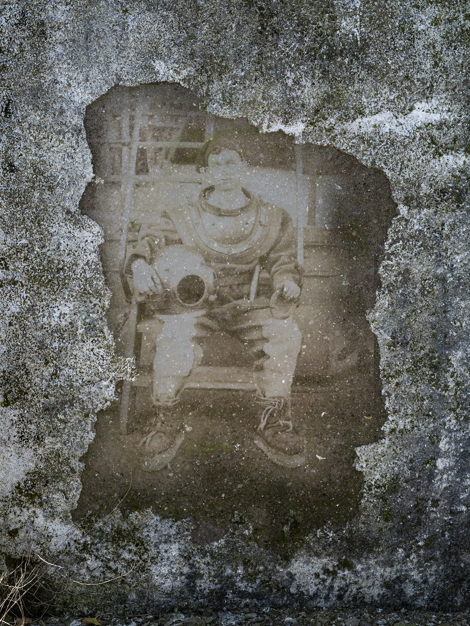   The Diver, Spike Island , 2025  