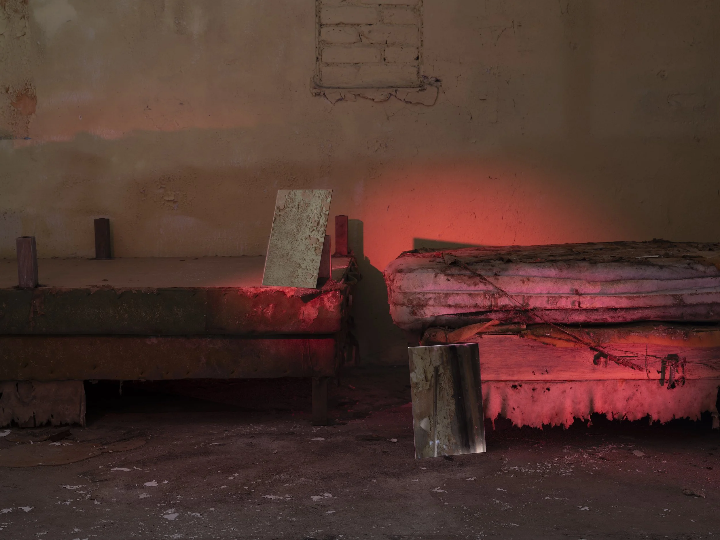   Frayed Fabric and Peeling Paint, Spike Island,  2025 