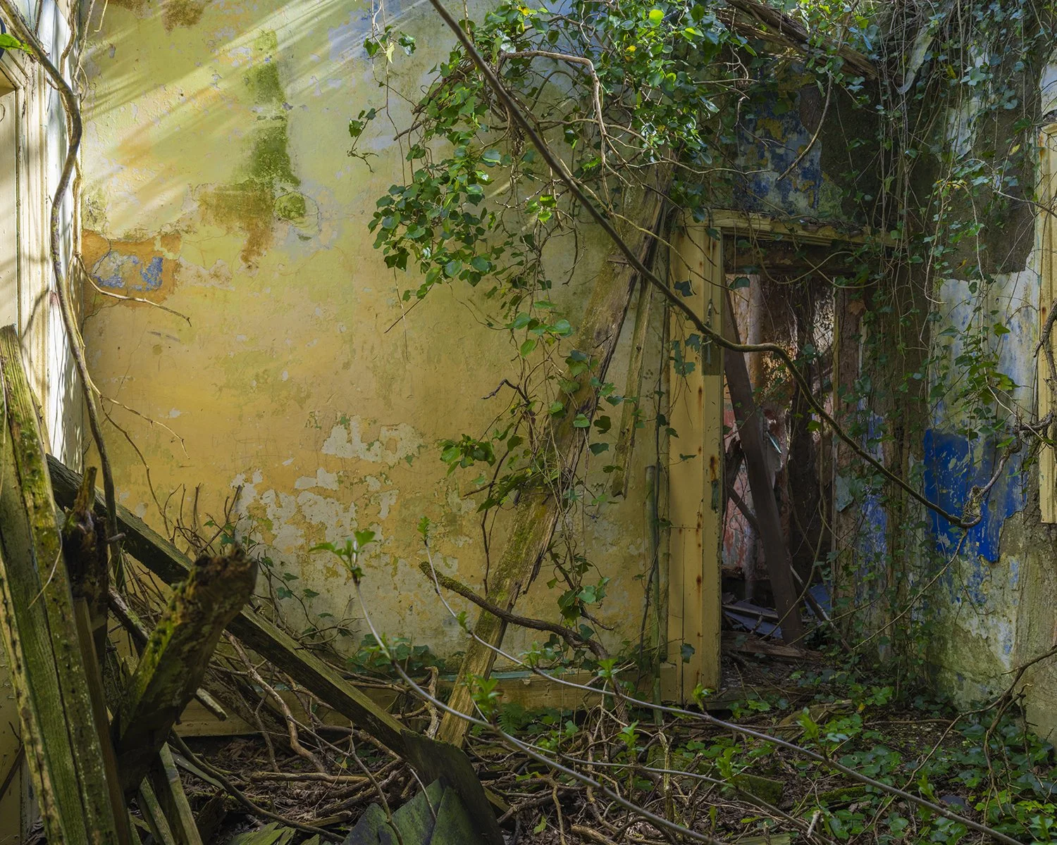   Destroyed Room, Chapel Yard, Spike Island,  2025 