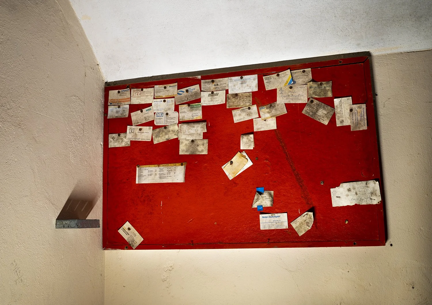   Peg Board, Tunnel under Bastion No. 3, Spike Island,  2025 