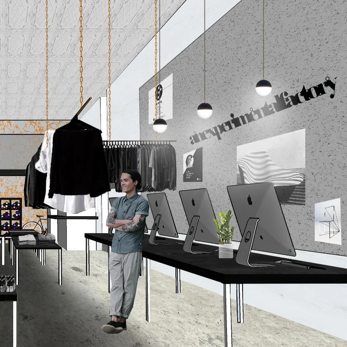 Interior Concept Rendering