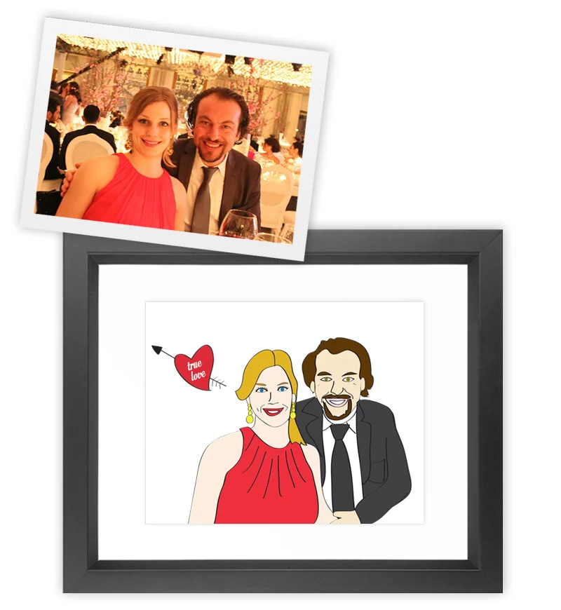 Wedding gift for Jessica and Okan