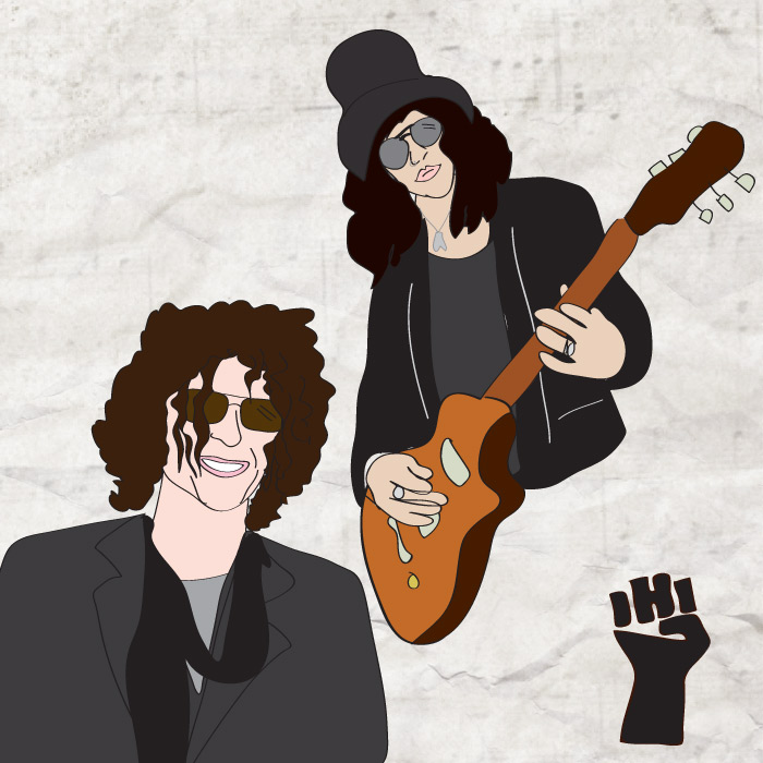 Stern and Slash. Great interview. Great performance