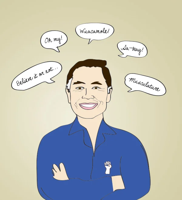The Howard Stern Show Announcer, George Takai (aka The Great Annunciator)