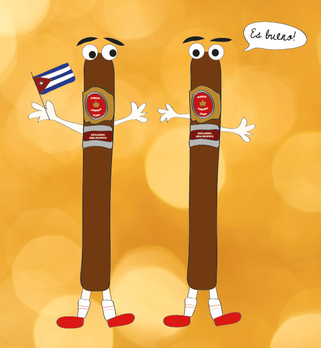 Cuban cigars are happy they no longer have to be smuggled in embarrassing places.