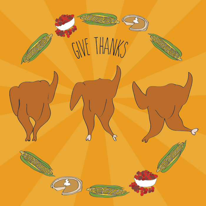 It's Thanksgiving, which means we give thanks for dancing turkeys.
