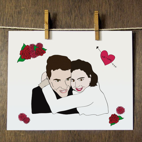Wedding gift for Will & Aubry
