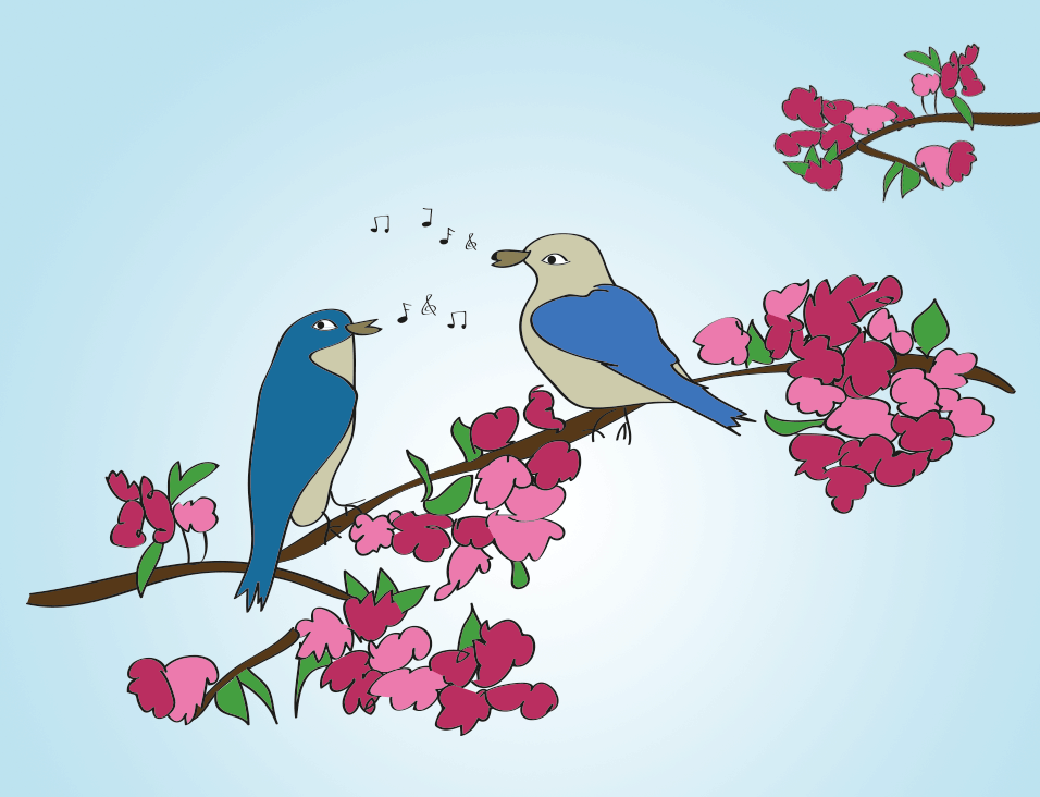 The Spring Equinox is here! Time for new beginnings and singing birds!