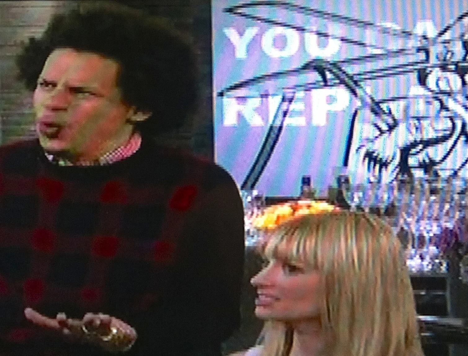Painting on "2 Broke Girls" TV show.