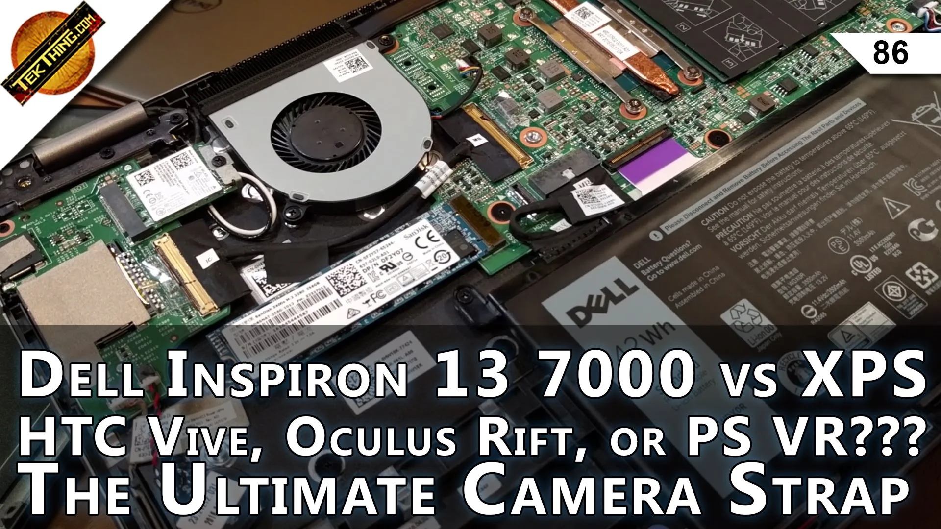 Dell Inspiron 13 7000, VR Oculus, Vive, or PSVR??? Peak Design Capture Pro, Hashtag Wedding Photos!