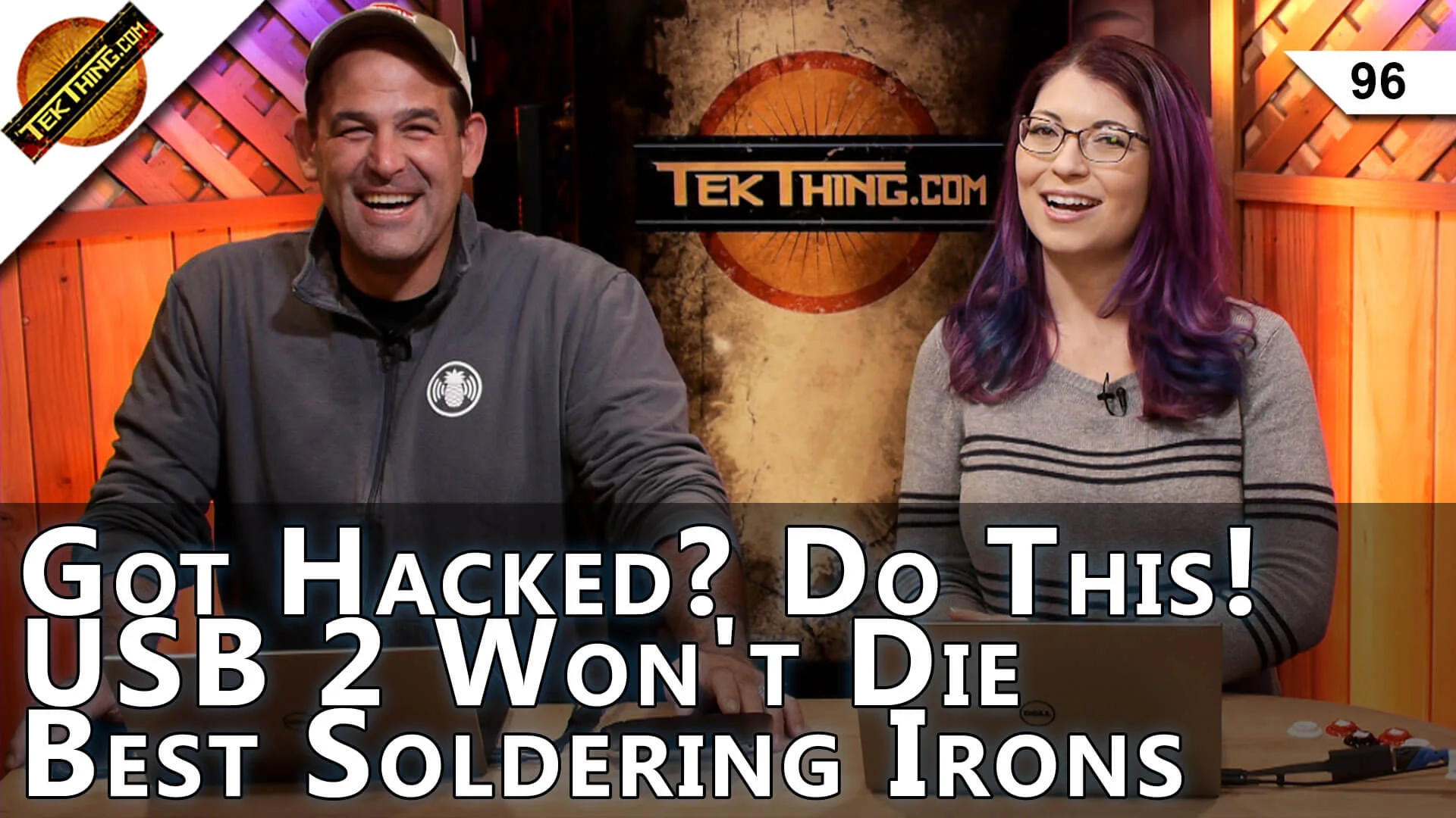 Got Hacked? Do This Next! Best Soldering Iron, HerdProtect Download, Why You Still Have USB 2 Ports -- TekThing 96