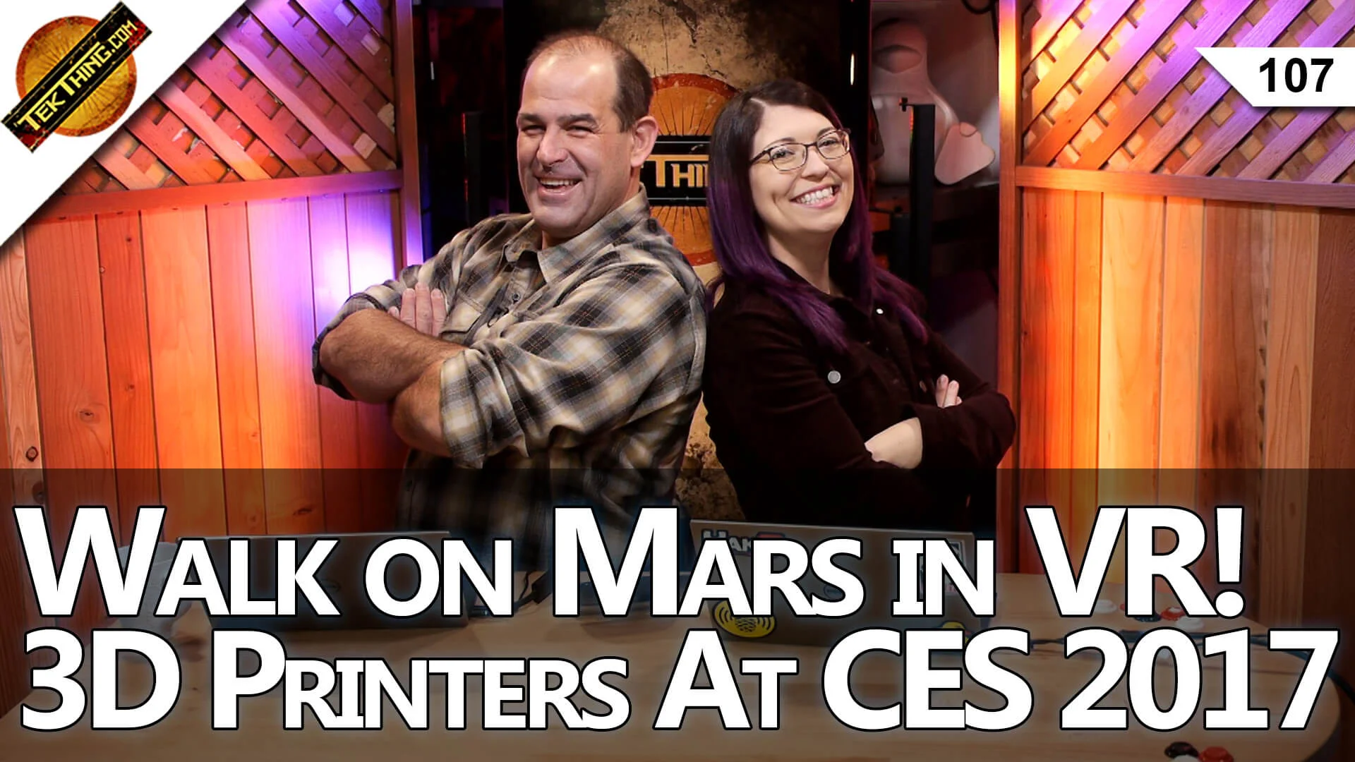 AMD Ryzen, Vega Update, ZTE Axon 7, DIYZ, AmpME, Intel TrueKey, Compute Card, 3D Printers @CES 2017! -- TekThing 107