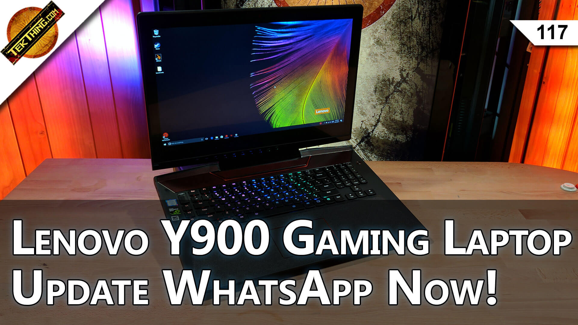 Update WhatsApp Now! Lenovo Ideapad Y900 Gaming Laptop, Kano Raspberry Pi, Teach Kids To Code! -- TekThing 117