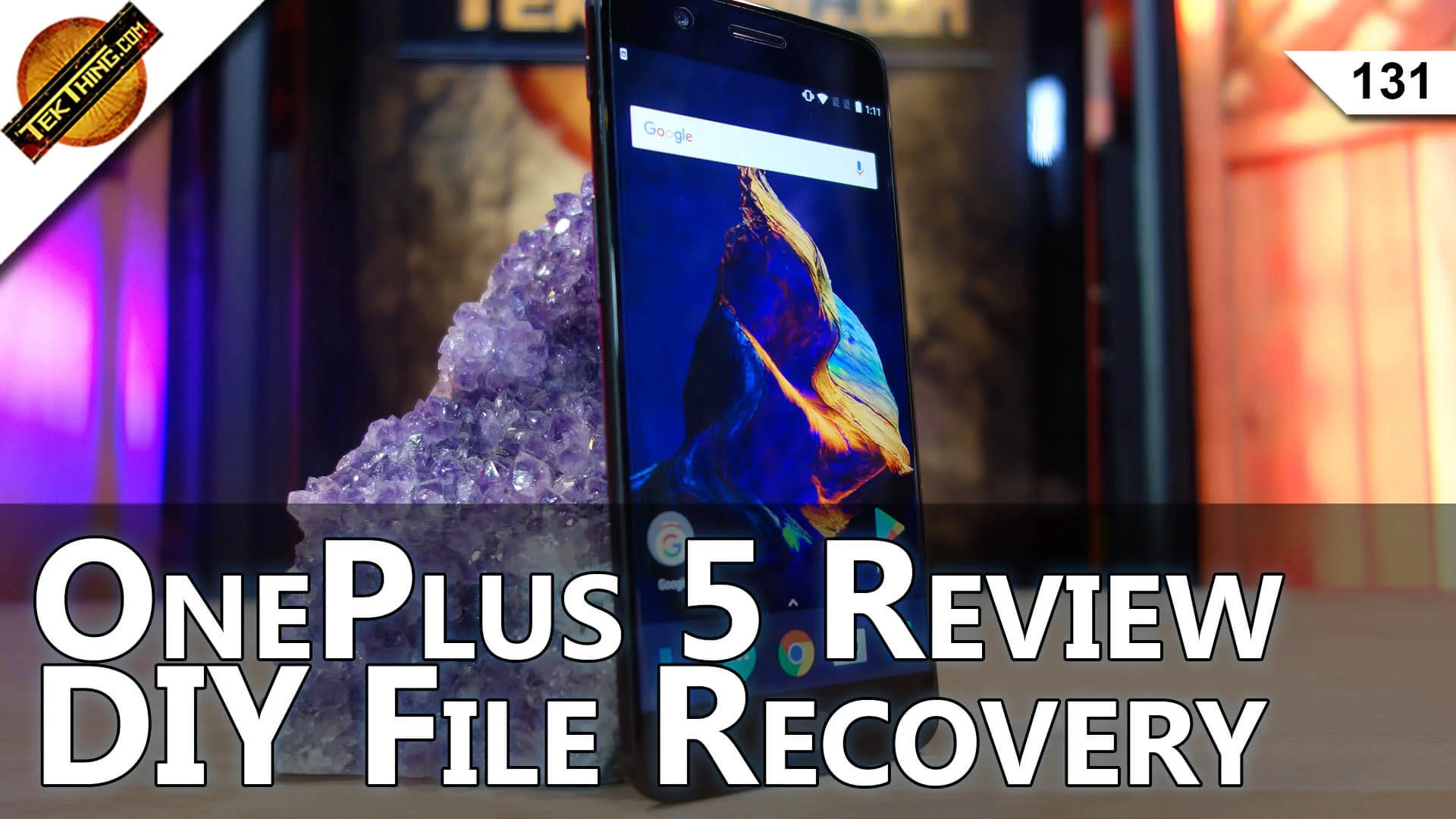 OnePlus 5 Review, Recover Erased Files, Find Your First Computer Security Job! -- TekThing 131