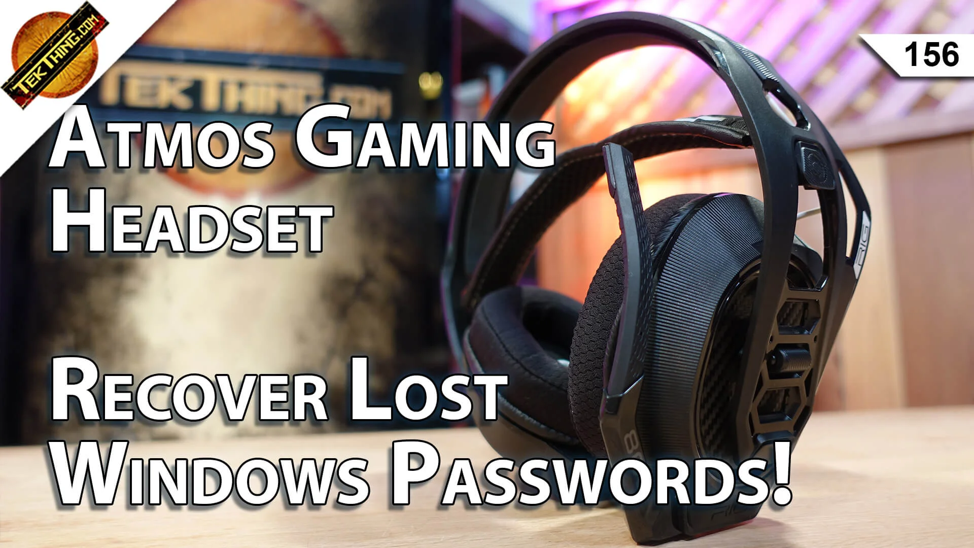 Plantronics RIG 800LX Atmos Gaming Headset, Best Wire Stripper, Recover Windows Password, AR Porgs!!! -- TekThing 156