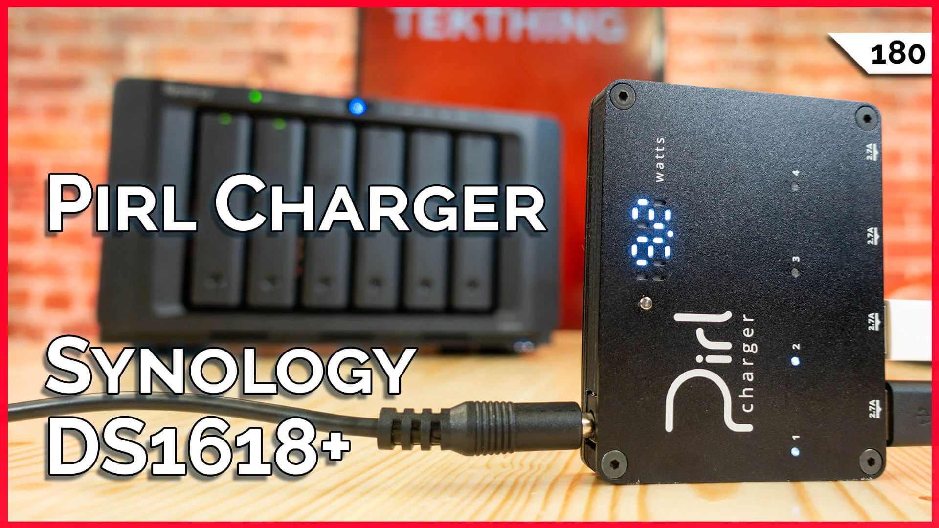 Pirl USB Charger Hands On! Synology DS1618+ Review, Should You Shoot 1080p or 4k Phone Video??? -- TekThing ep 180