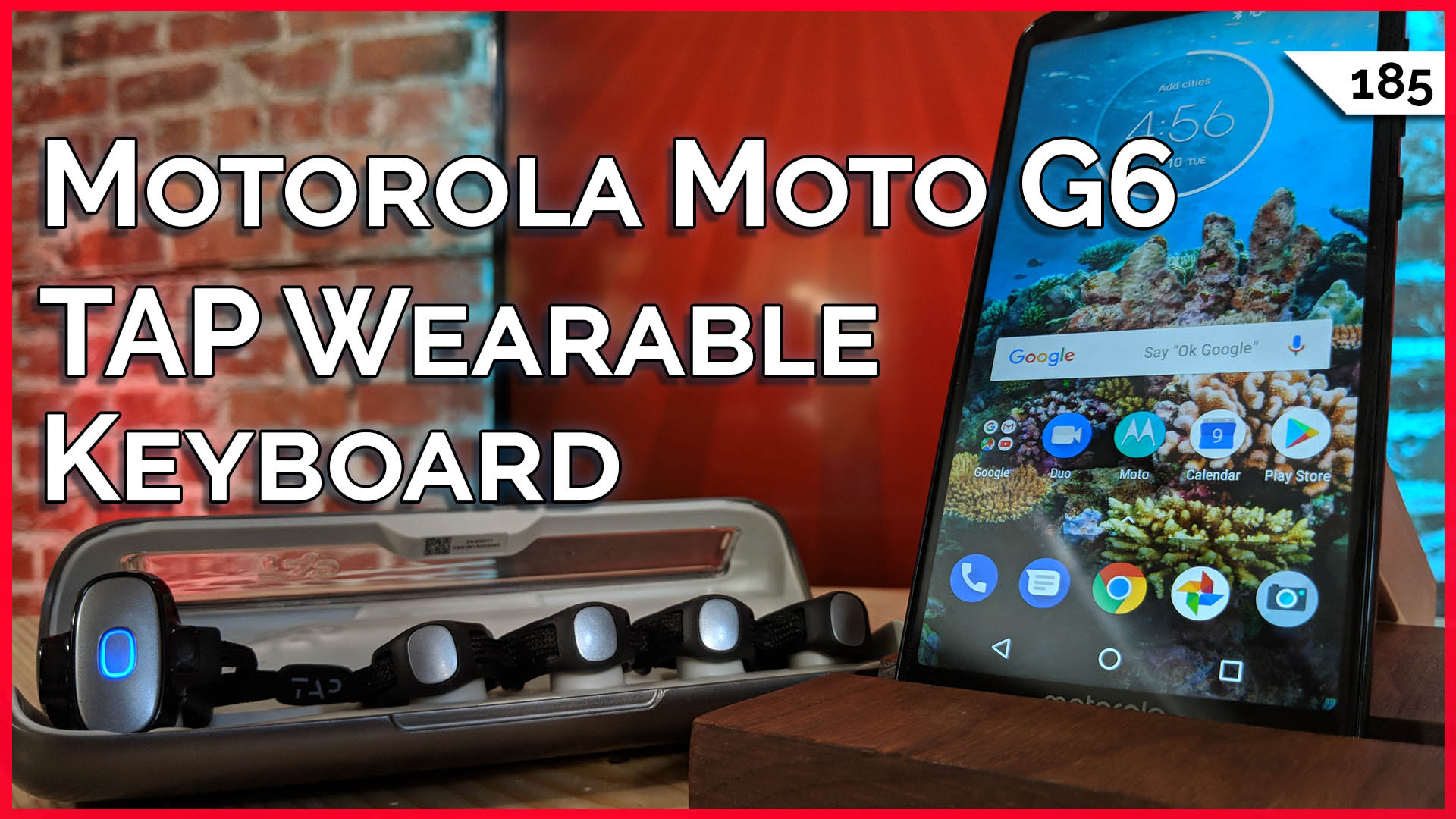 Motorola Moto G6 Review, TAP Wearable Keyboard, Recover Lost Data, Turing Tumble! -- TekThing 185