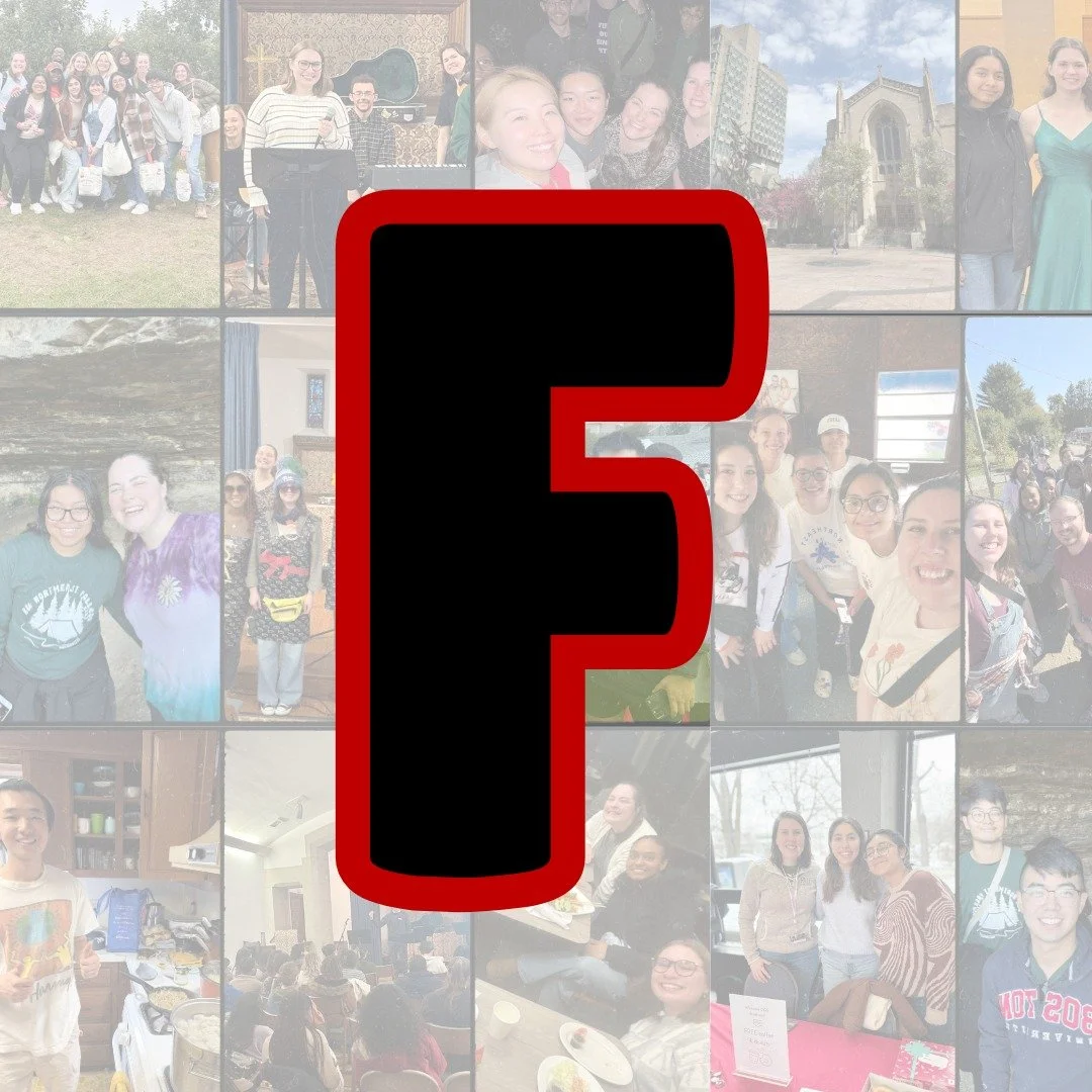 🤩 F is for Fellowship!

In RUF, we believe that humans were made for connection and relationship, and that when we get together, we really can be like a family on campus because of Jesus. We love to do life together! Not only in our regular meetings