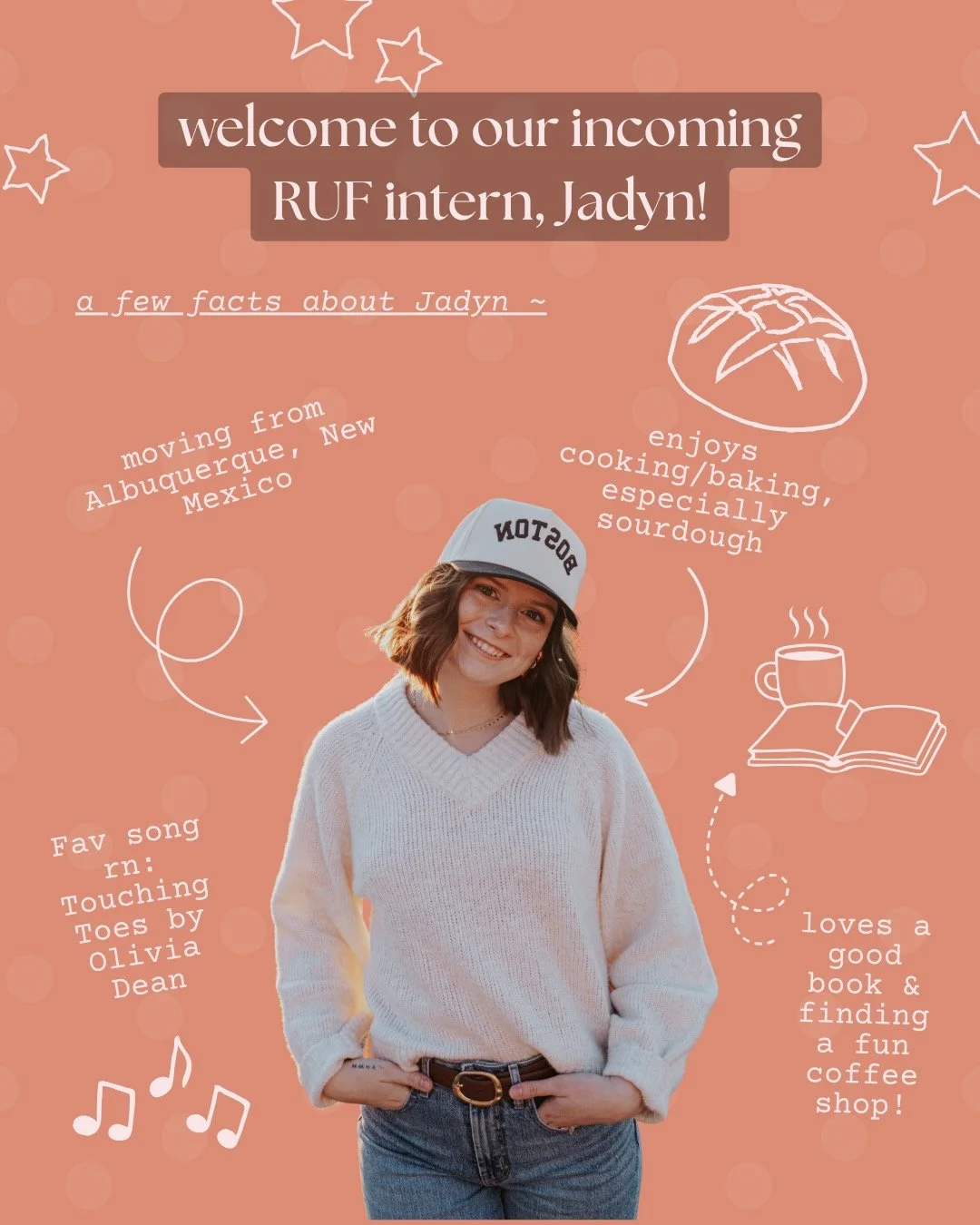 ✨ Join us in welcoming our incoming intern, Jadyn! Swipe and keep reading to get to know Jadyn - we&rsquo;re so excited to have her on the team starting this fall! 

📓 Jadyn is graduating with her degree in Speech and Hearing Sciences in May 🎉
🫶 S