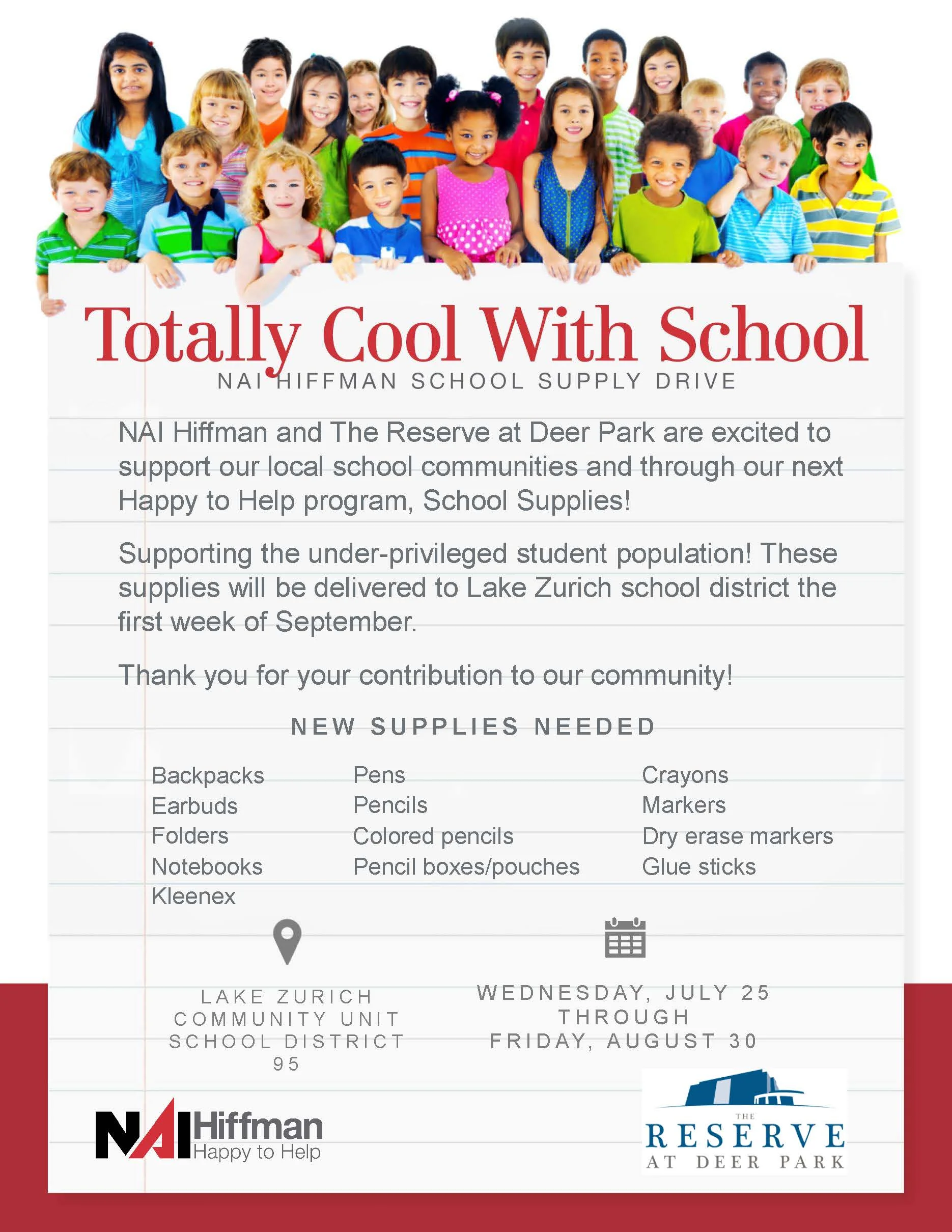 School Suppy Drive - The Reserve at Deer Park.jpg