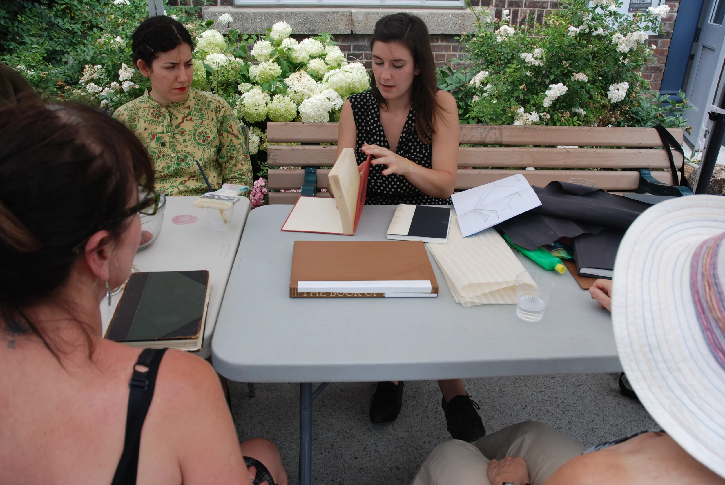  Skillshare Session:  Repair Your Books  with facilitator Maggie Flynn 