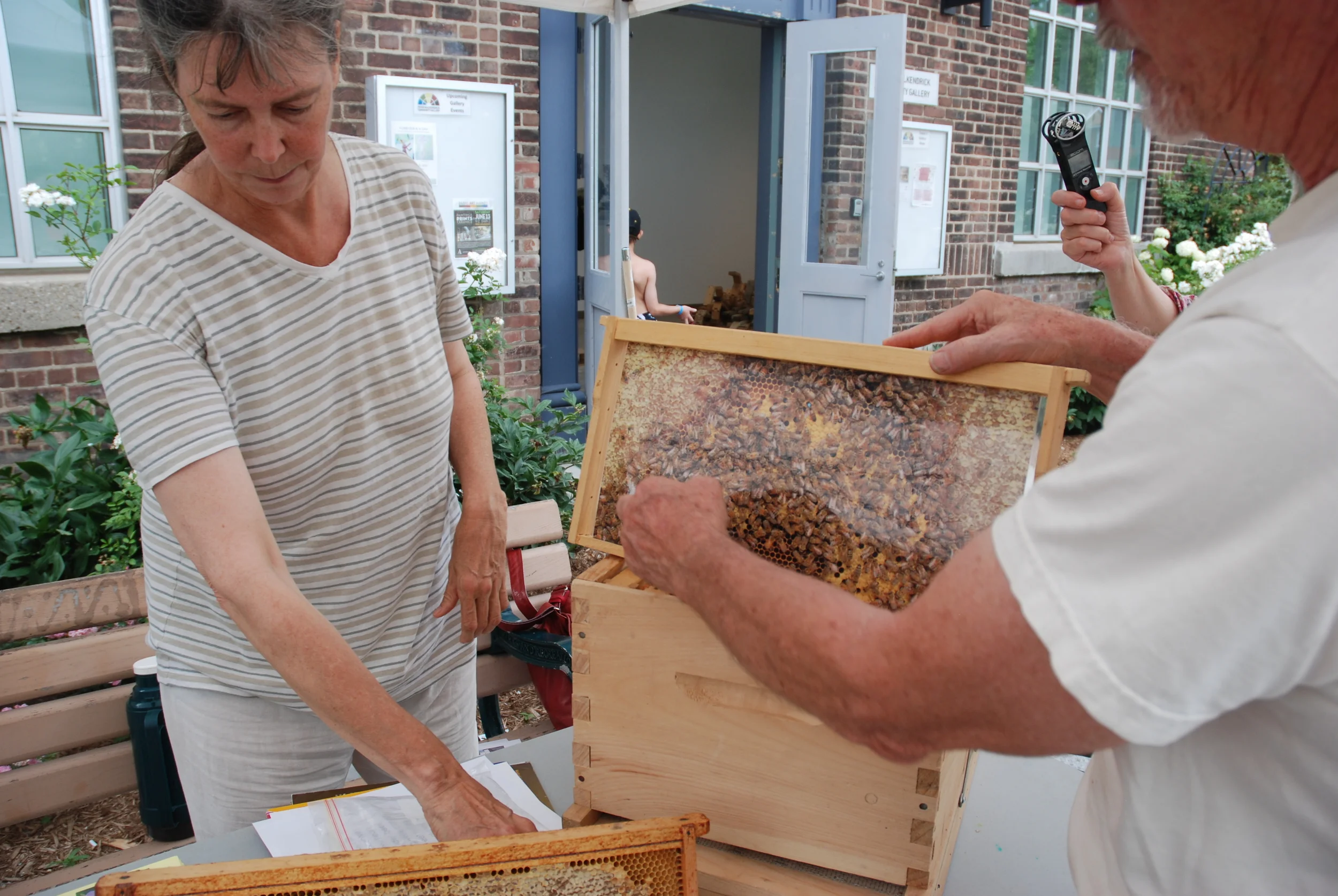  Skillshare Session:  Healing Bee-ings  with Fran Freeman, Urban Beekeeper, 26.07.15 