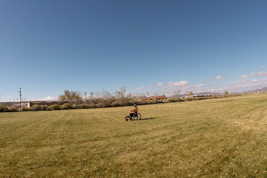 Grass is an EXCELLENT tool for conditioning because it offers resistance. There's nothing wrong with just going out to a large field and doing laps in the grass. Bonus points if you pick a place with a beautiful view.
