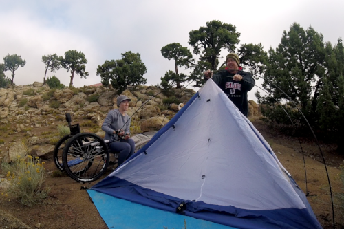 Read more about wheelchair camping HERE!