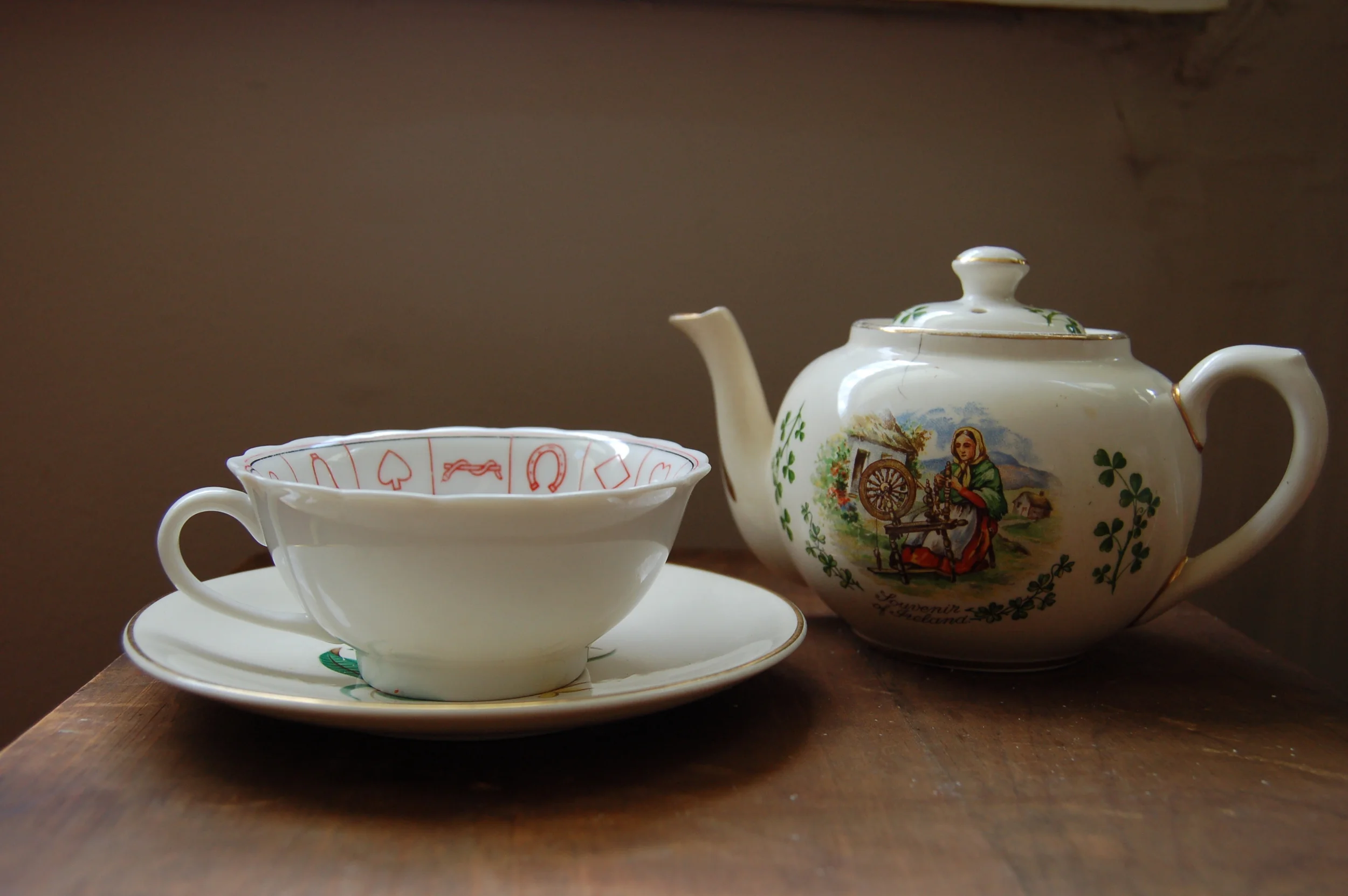 Teapot & Cup