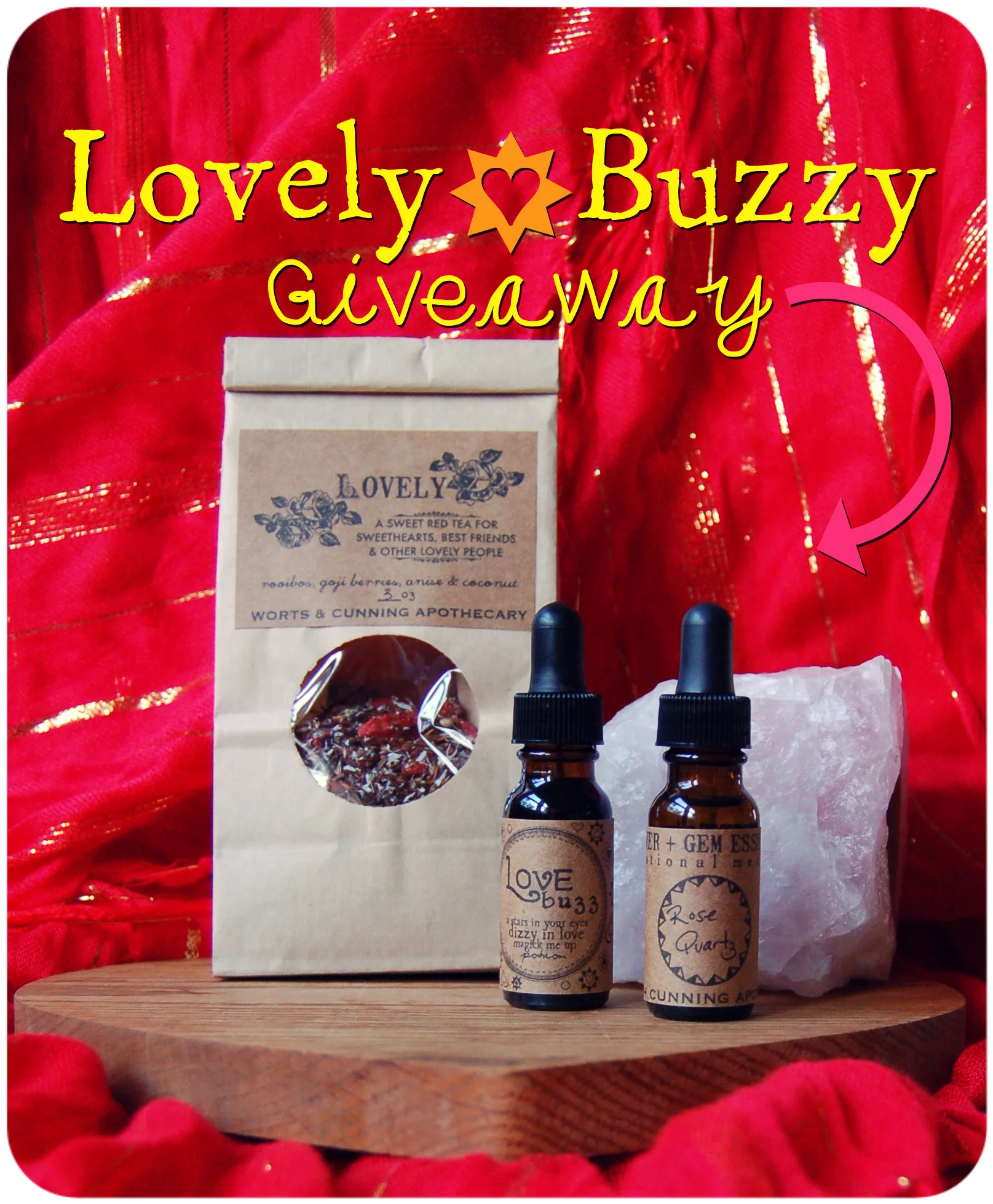 lovely buzzy giveaway