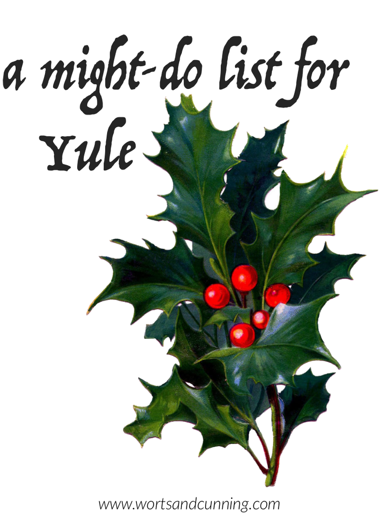 A Might-do List for Yule — Worts & Cunning Apothecary | Intersectional ...