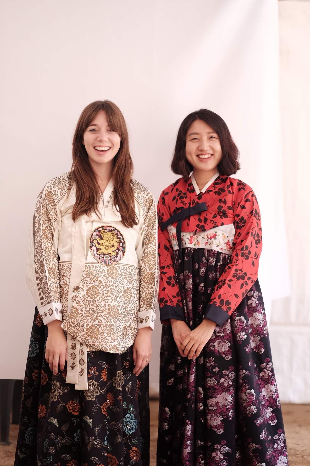 Hanboks that are not for tall people
