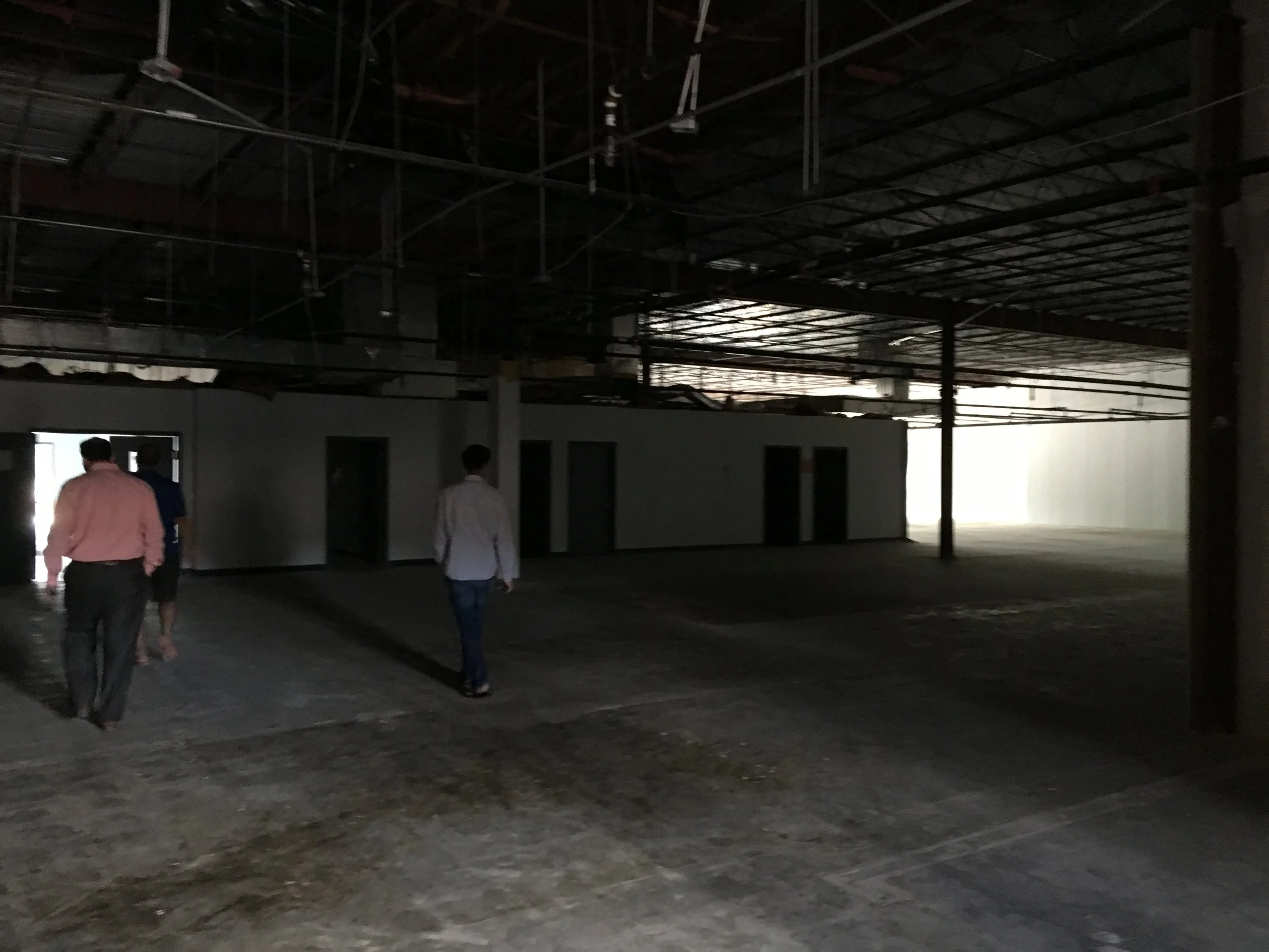 From back to main worship area