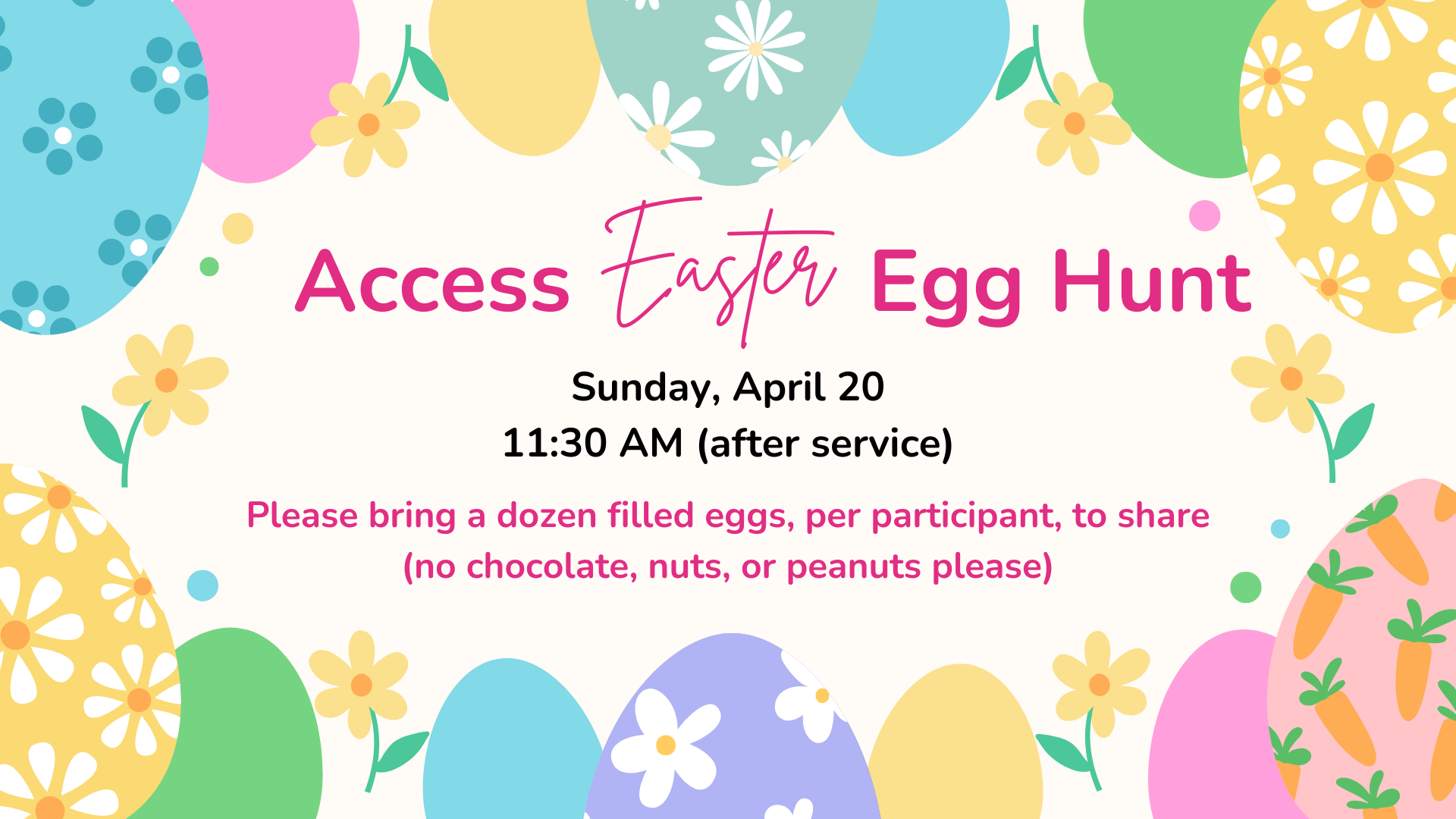Access Easter Egg Hunt