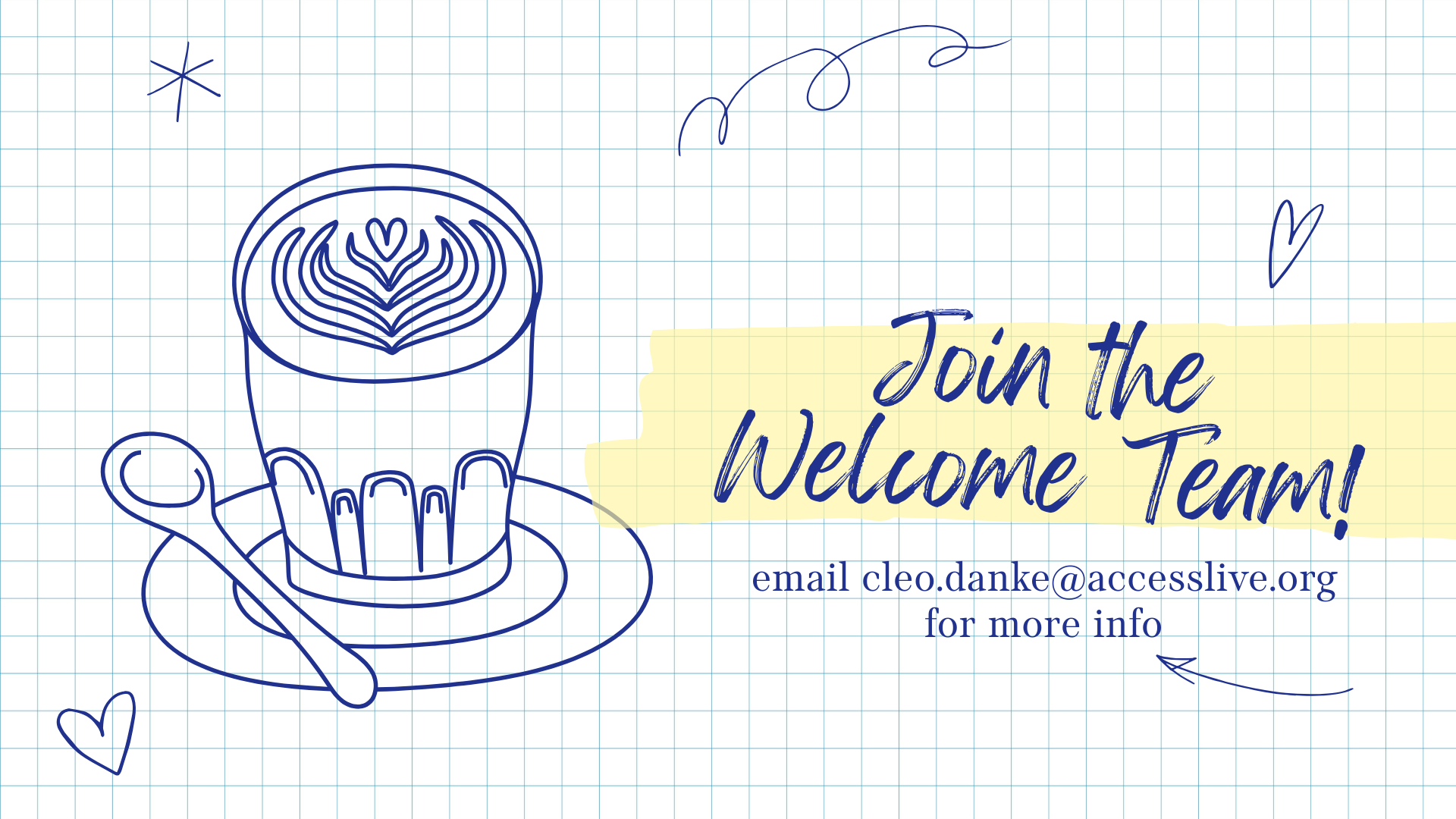 Join the Welcome Team!