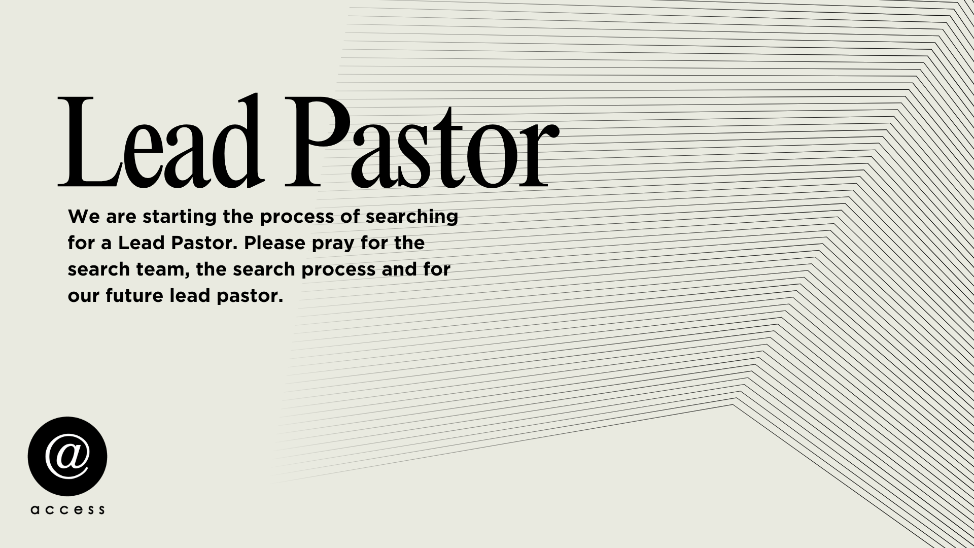 Lead Pastor Job Description