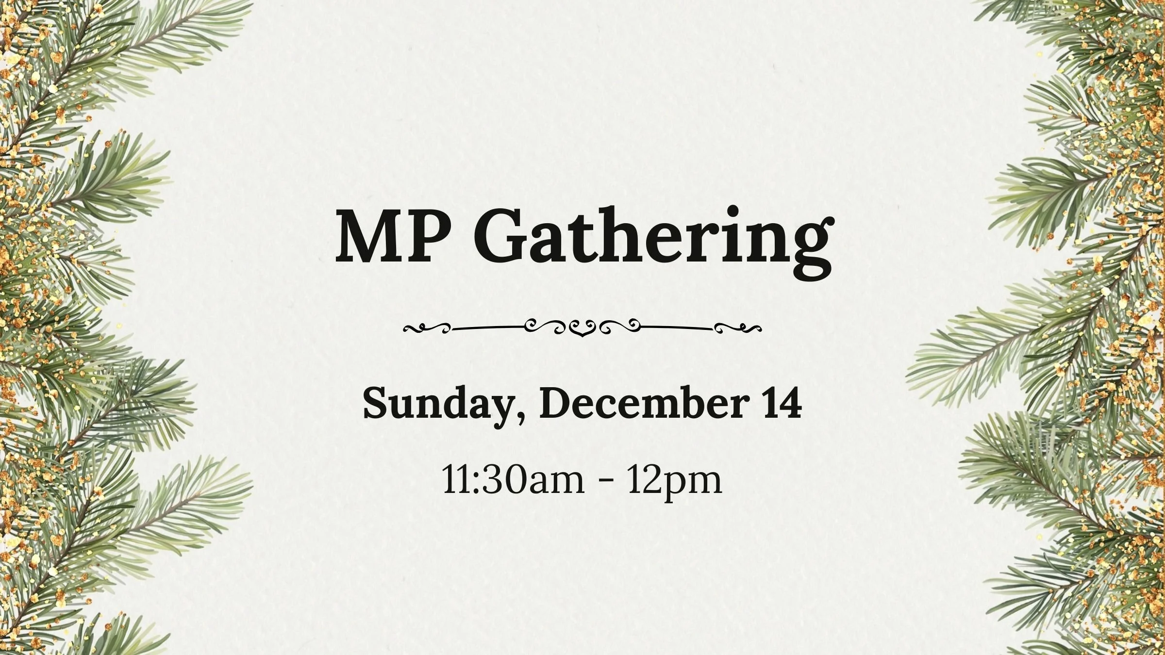 Winter MP Gathering