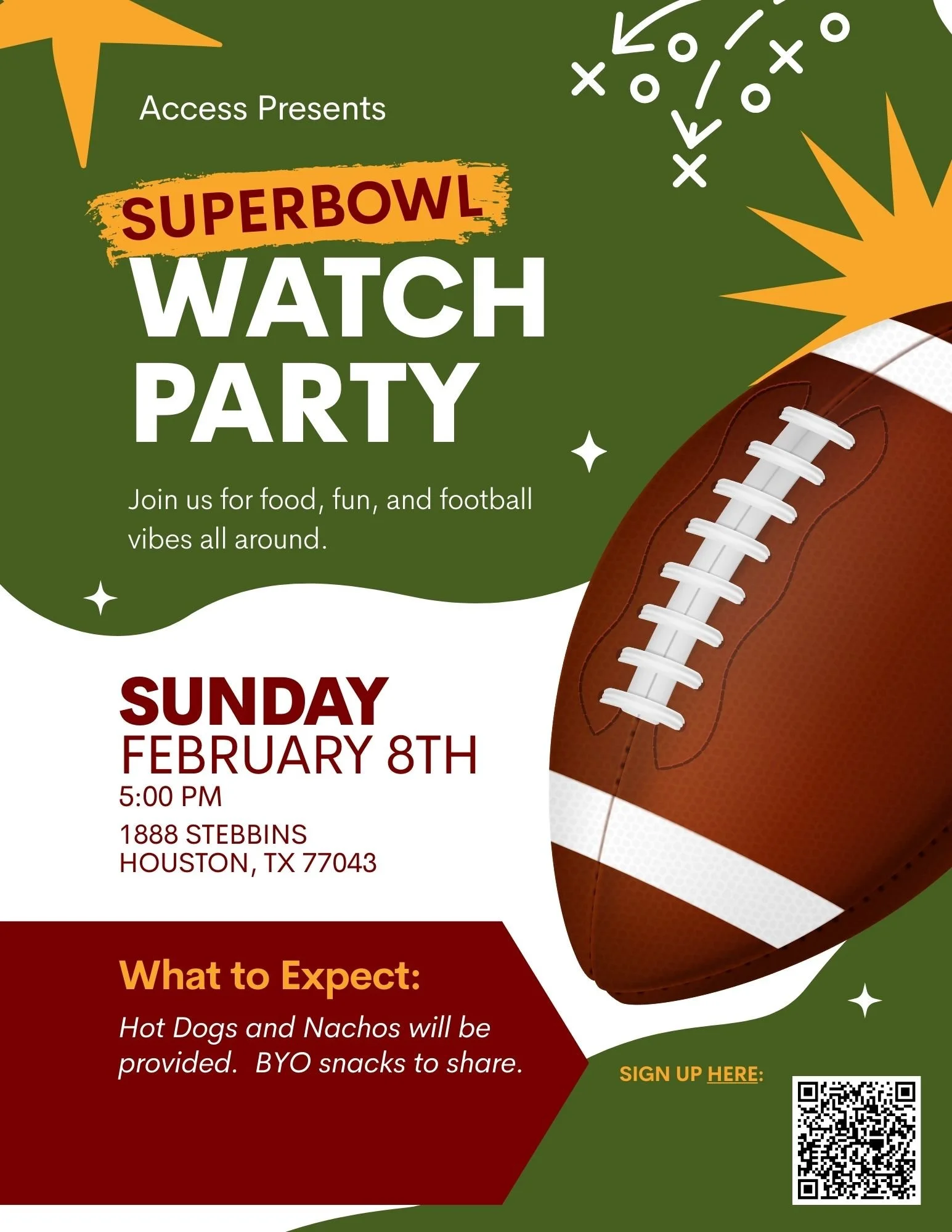 Super Bowl Sunday Party!