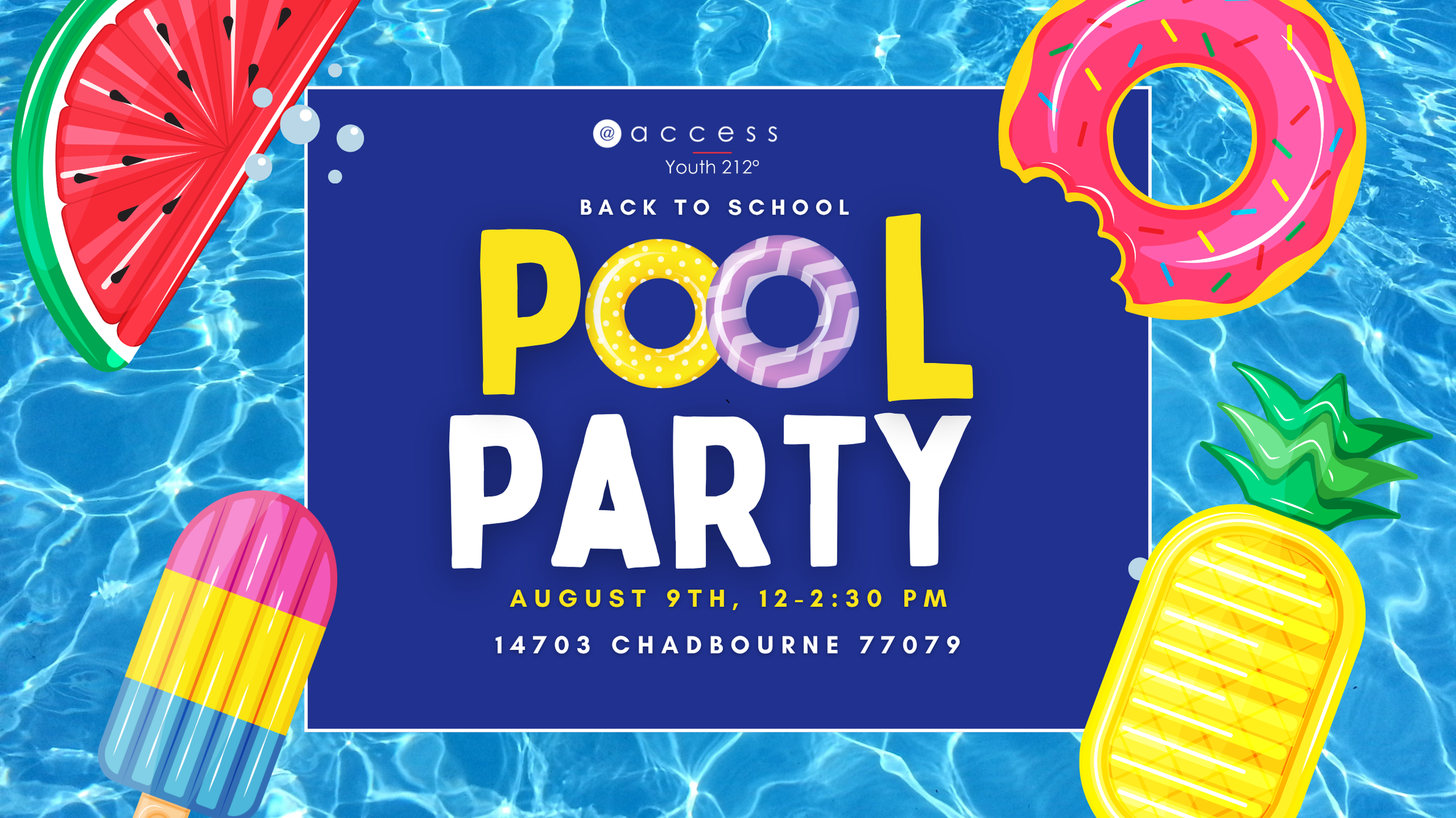 Access Youth Kickoff Pool Party 