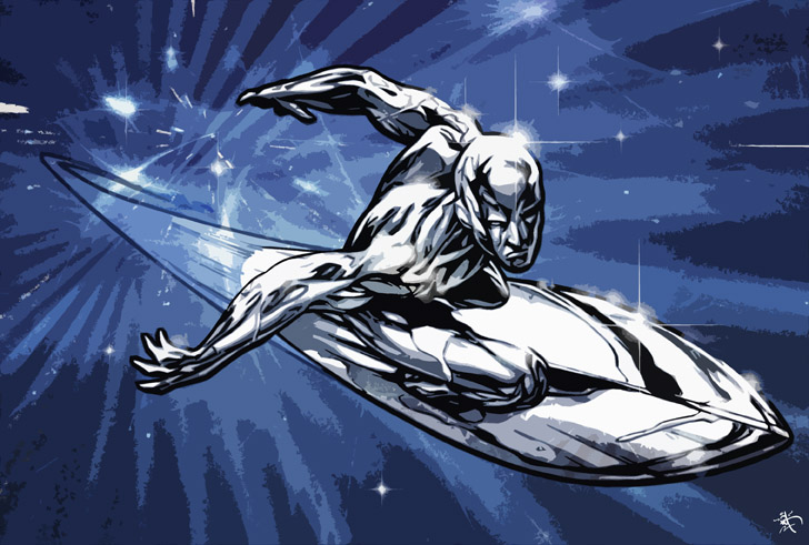 Photo of the Sliver Surfer