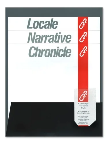  CLIENT: Cummings Research Park &nbsp;| &nbsp;AGENCY: The Advertising Store &nbsp;| &nbsp;YEAR:&nbsp;1986 TYPE: Presentation folder inserts 
