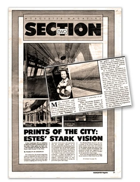  CLIENT:&nbsp;Clark University—Little Center Art Gallery &nbsp;| &nbsp;YEAR:&nbsp;1981 TYPE: Public relations&nbsp;&nbsp;| &nbsp;PUBLICATION:  Worcester Magazine&nbsp;  