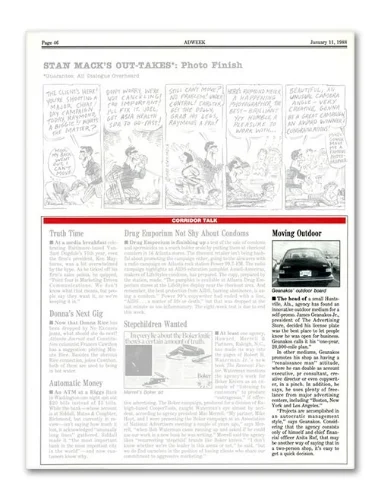  CLIENT:&nbsp;The Advertising Store &nbsp;| &nbsp;AGENCY:&nbsp;In-house &nbsp;| &nbsp;YEAR:&nbsp;1988 TYPE: Public relations&nbsp;&nbsp;| &nbsp;PUBLICATION:  Adweek  