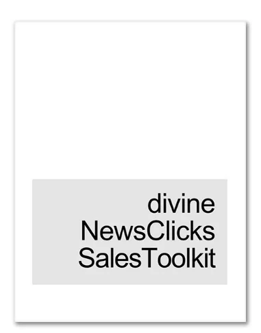  CLIENT: divine &nbsp;| &nbsp;AGENCY: In-house &nbsp;| &nbsp;YEAR: 2001 TYPE:&nbsp; NewsClicks Sales Toolkit  