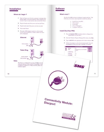  CLIENT: SMS Data Products Group&nbsp; | &nbsp;AGENCY: In-house &nbsp;| &nbsp;YEAR: 2010 TYPE: CD-ROM Tower product manuals—Connectivity 