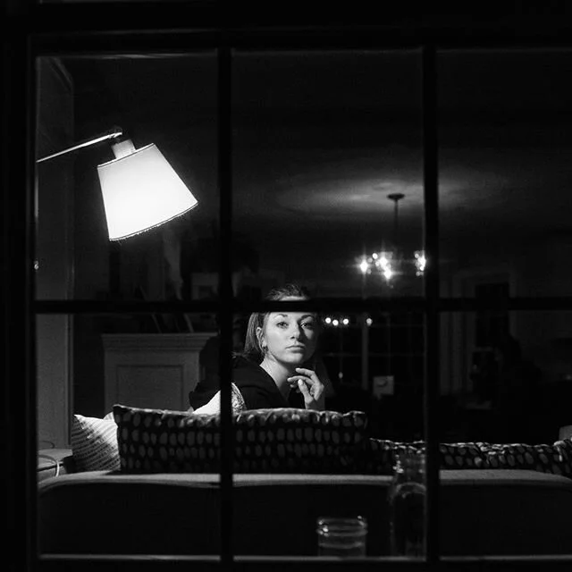 And just like that, a photo project was born. It's been a week since we headed inside, and I've spent almost every evening of the last week dropping by people's widows to see how everyone is managing. The invitation was simple: I'd pop by outside fro