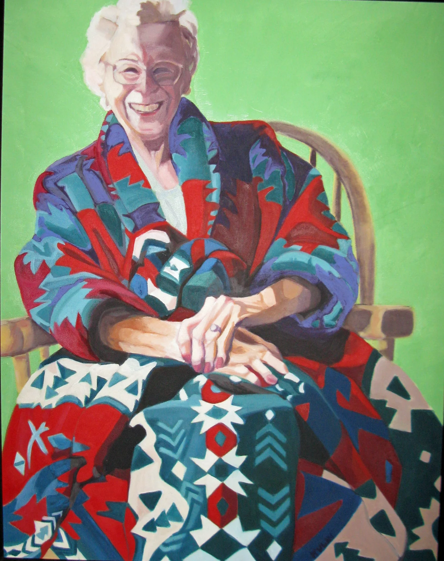 Betty in a borrowed bathrobe2.jpg