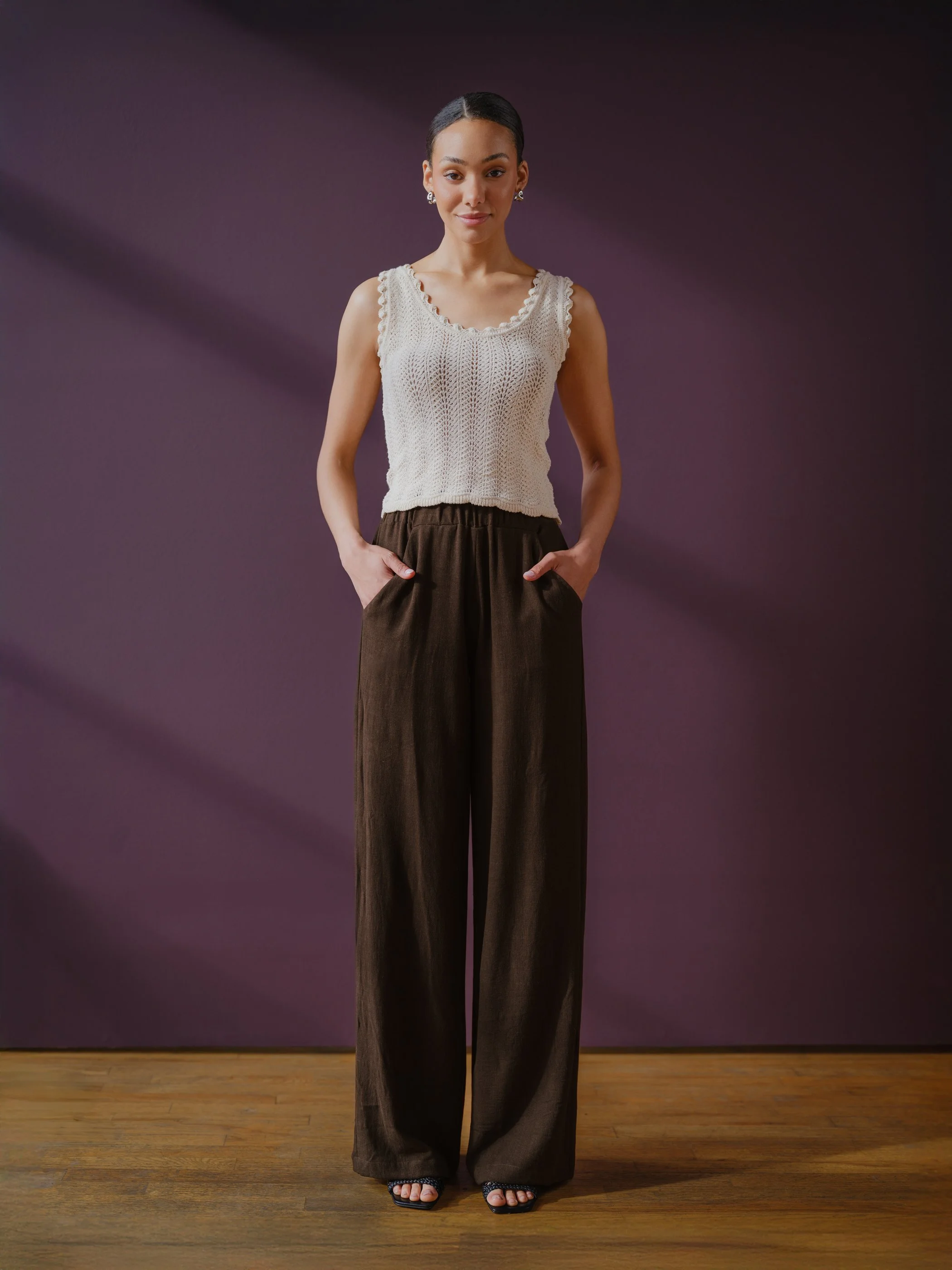 chocolate Luzon pants by Sophia Reyes