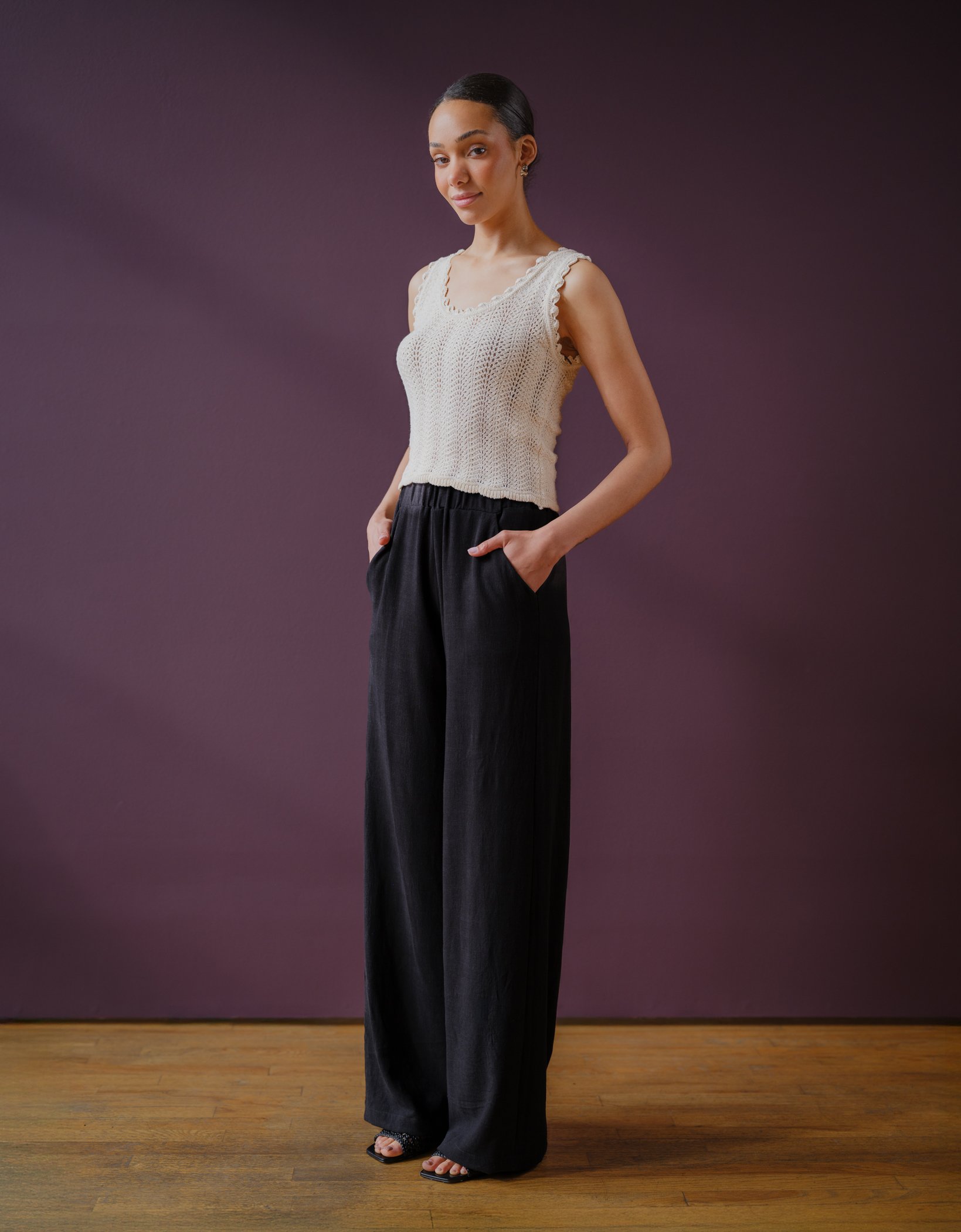 black Luzon pants by Sophia Reyes